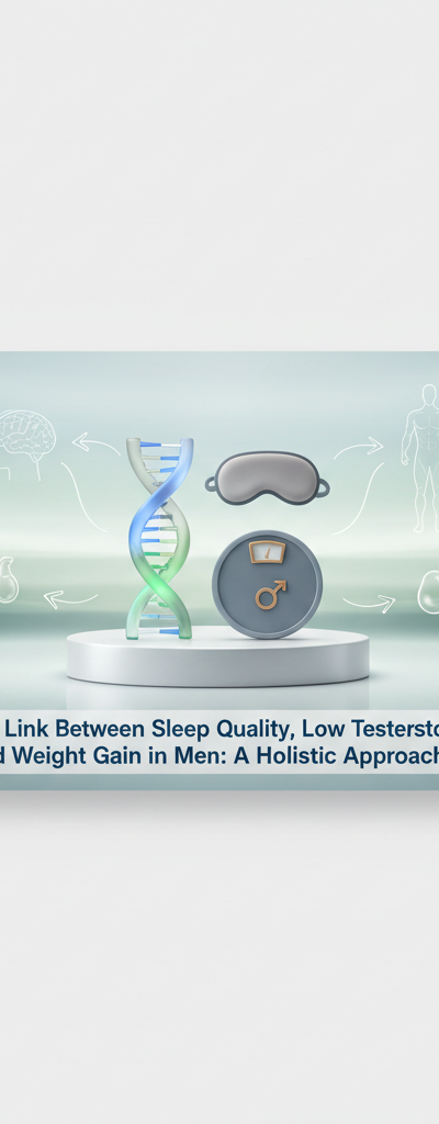 Sleep, Testosterone, & Weight: The Male Health Triangle